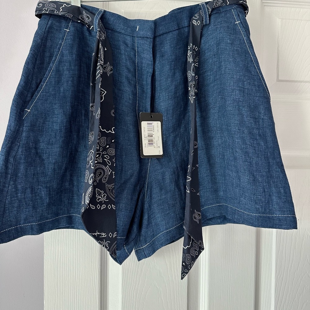 New with tags Emporio Armani denim shorts size 46